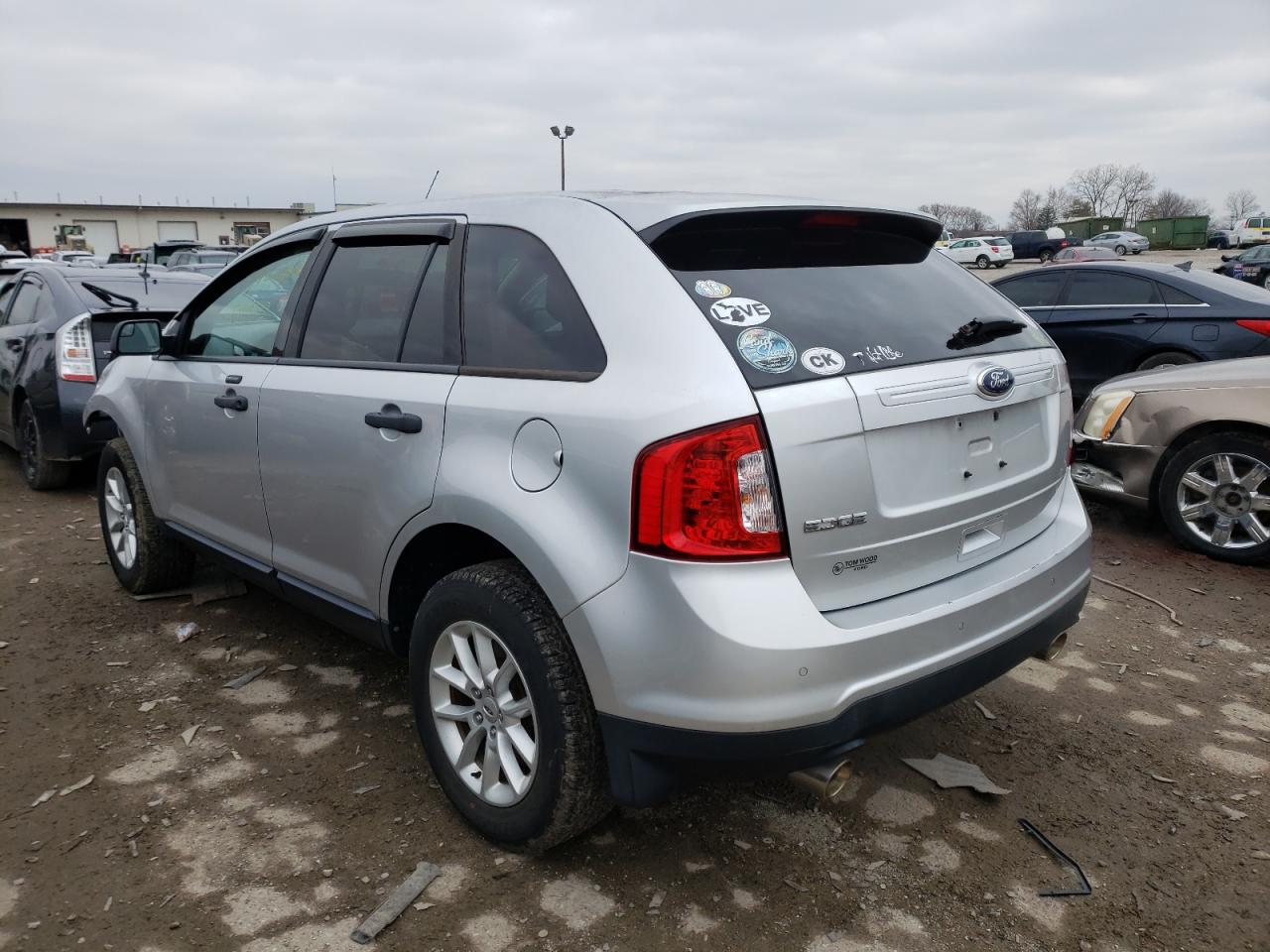 Photo 3 from auction – 2013 FORD EDGE SE with VIN 2FMDK3GC8DBC11430