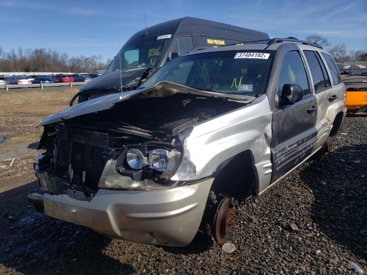 Photo 2 from auction – 2004 JEEP GRAND CHER with VIN 1J4GW48S44C143607