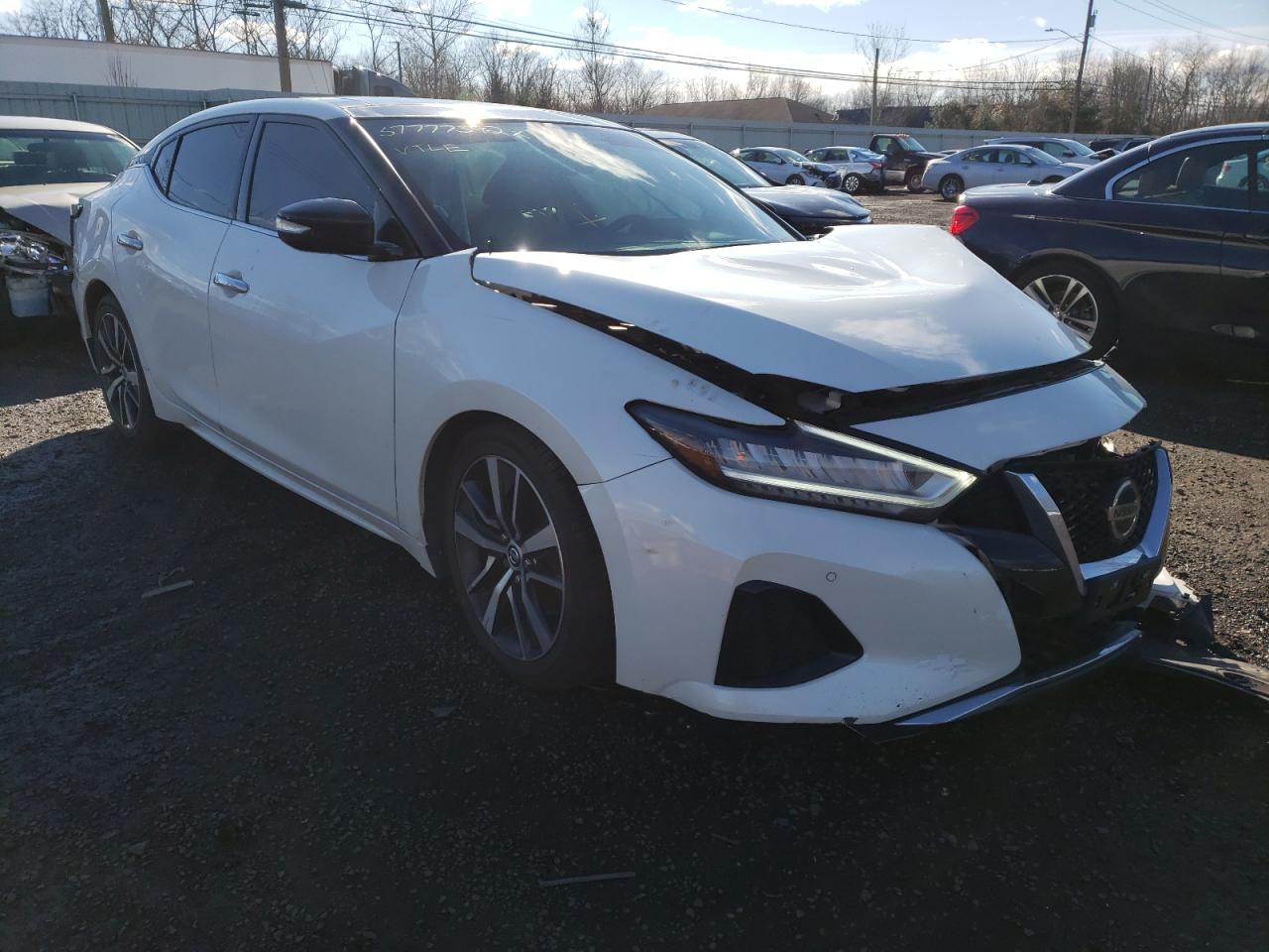 NISSAN MAXIMA S 2019 with VIN 1N4AA6AV3KC370476 - Photo from auction