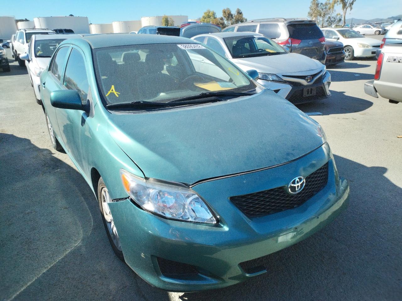 Photo 1 from auction – 2009 TOYOTA COROLLA with VIN 1NXBU40E09Z042430