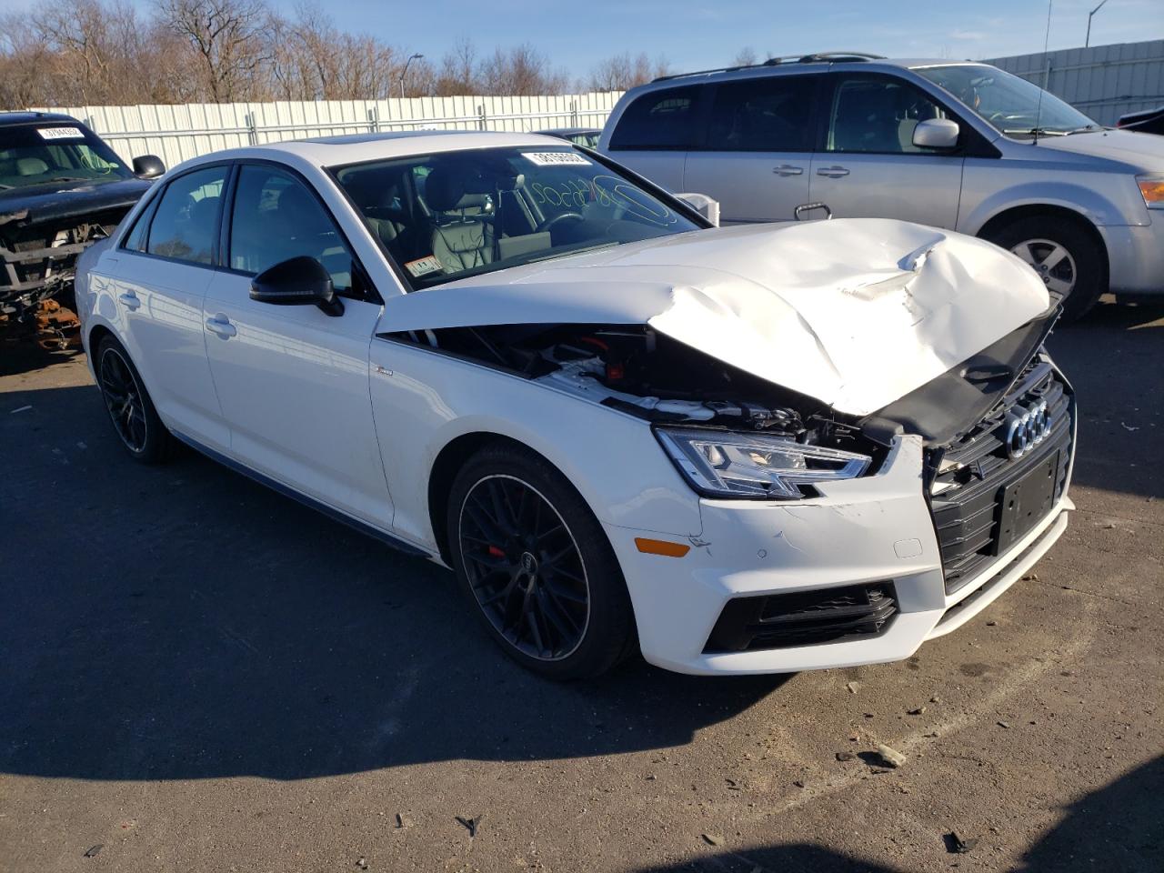 AUDI A4 PREMIUM 2018 with VIN WAUENAF46JA126427 - Photo from auction