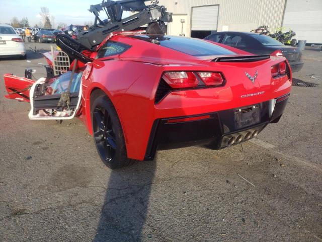 Photo 3 from auction – 2019 CHEVROLET CORVETTE S with VIN 1G1YB2D71K5123417