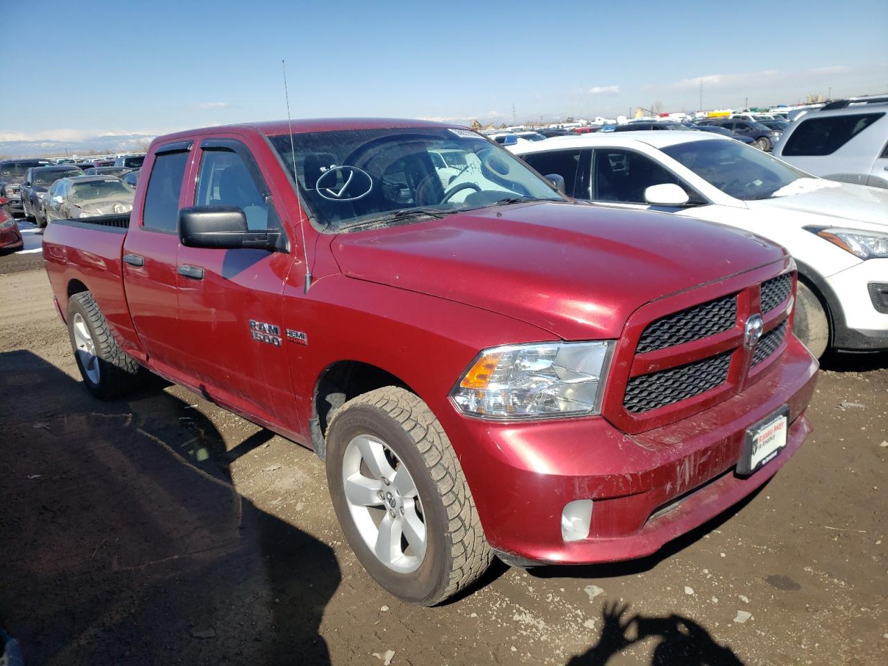 RAM 1500 ST 2014 with VIN 1C6RR7FT3ES233039 - Photo from auction