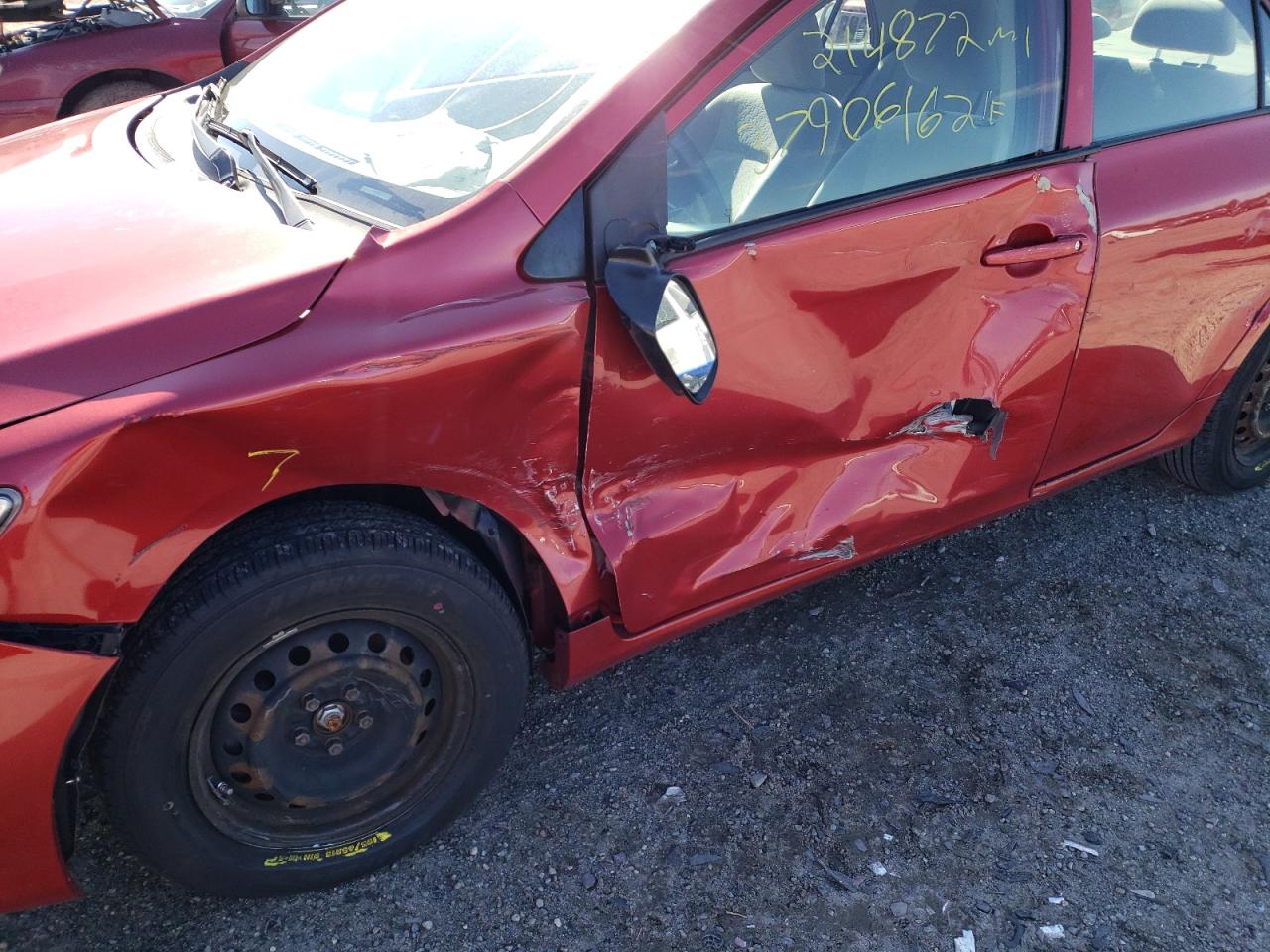 Photo 9 from auction – 2009 TOYOTA COROLLA with VIN JTDBL40E39J034928