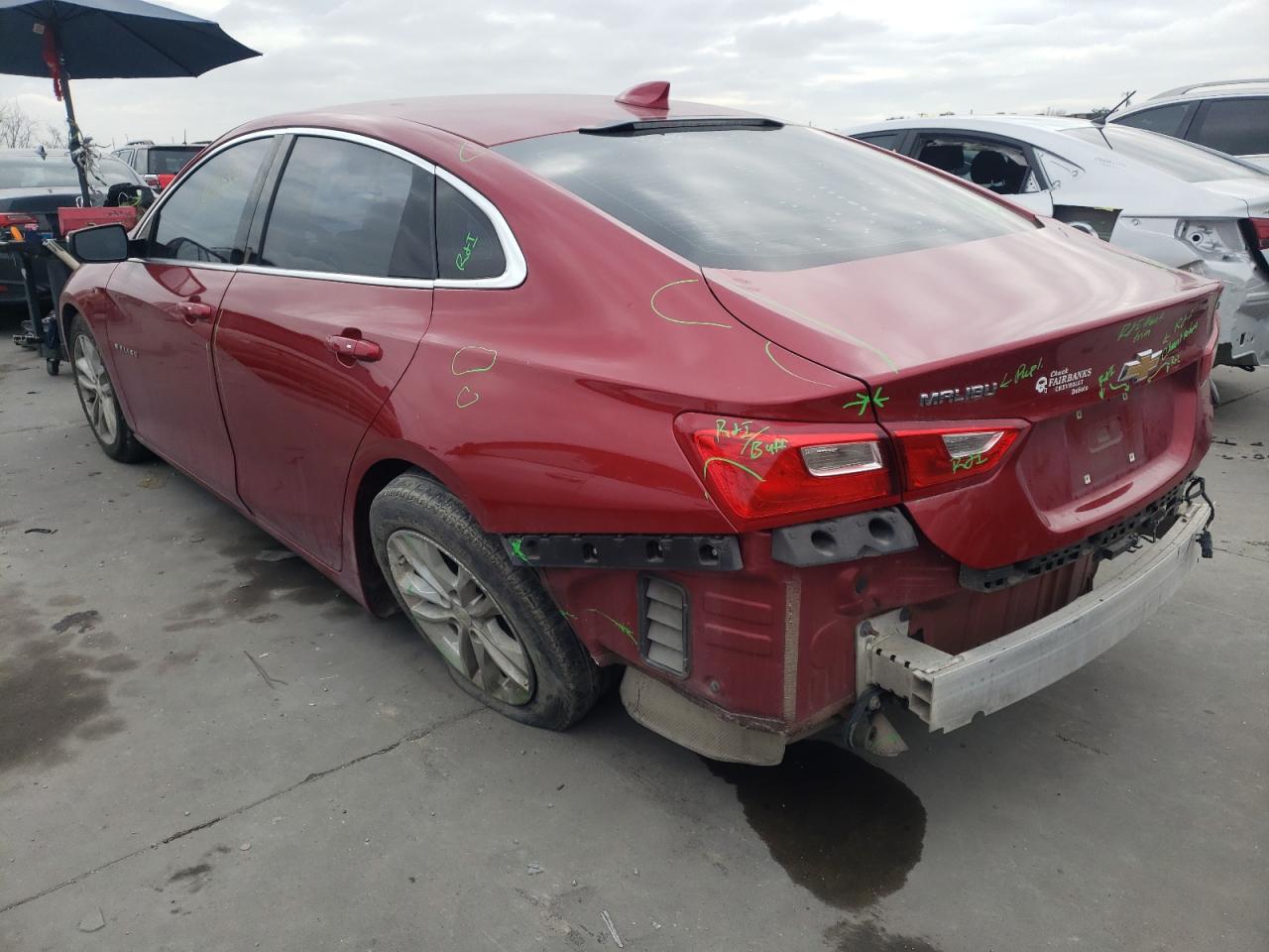 Photo 3 from auction – 2016 CHEVROLET MALIBU LT with VIN 1G1ZE5ST4GF233280