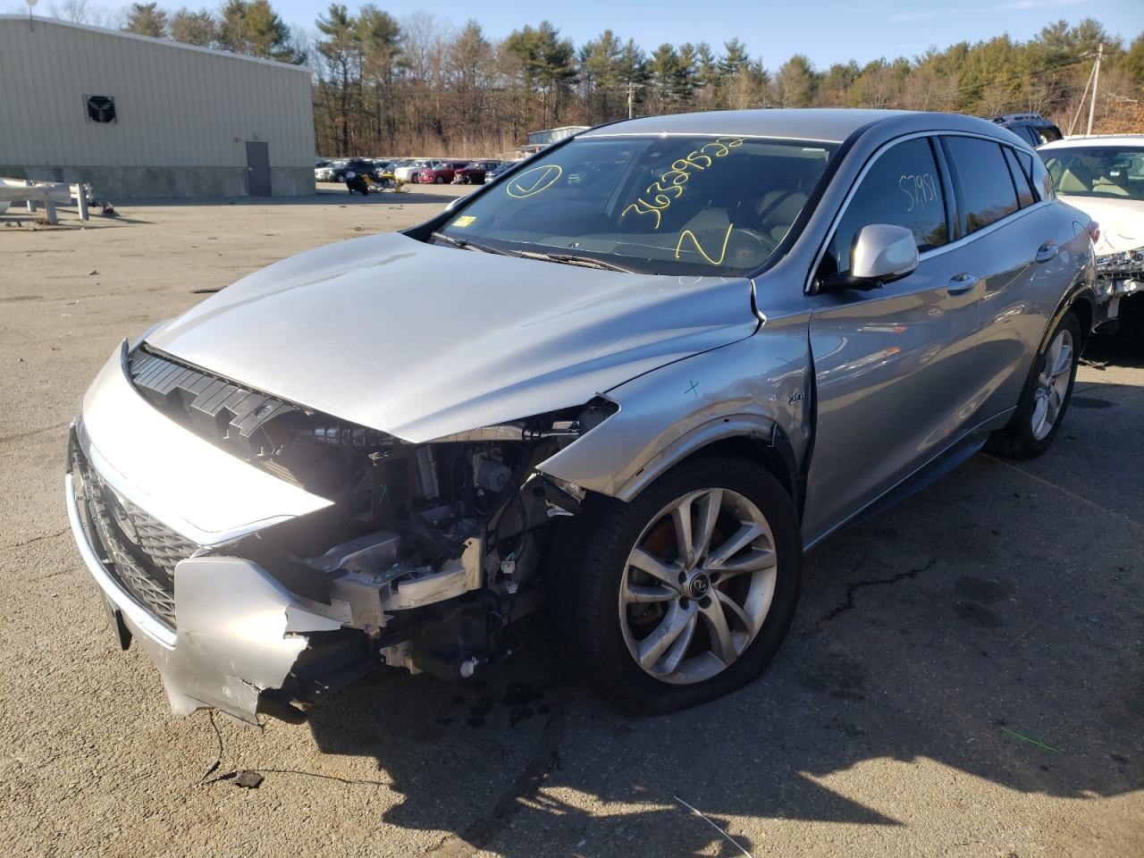 Photo 2 from auction – 2018 INFINITI QX30 BASE with VIN SJKCH5CPXJA060663