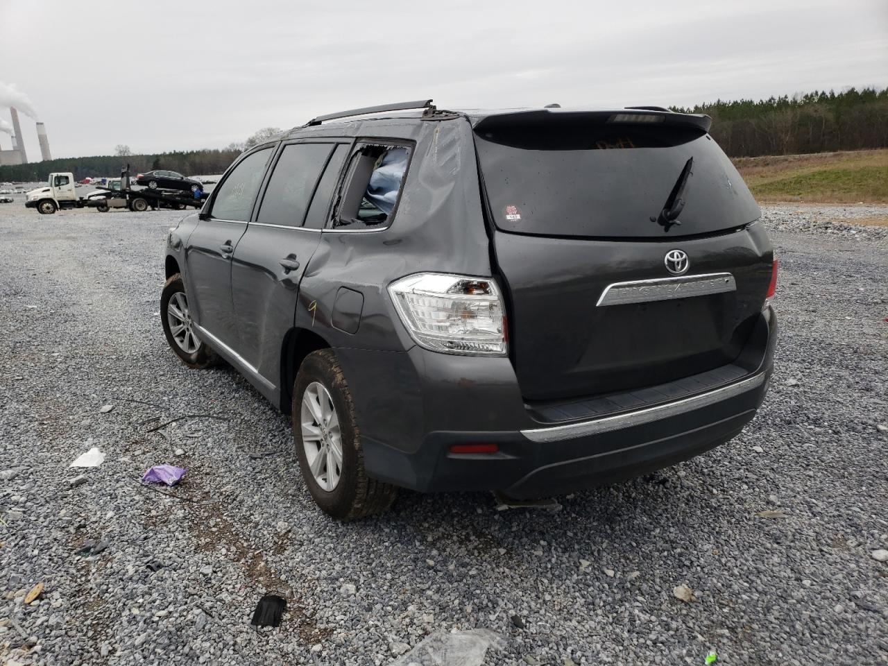Photo 3 from auction – 2012 TOYOTA HIGHLANDER with VIN 5TDZA3EH7CS028030