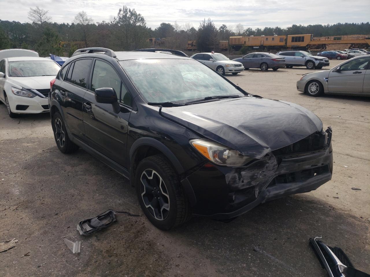 SUBARU XV CROSSTR 2013 with VIN JF2GPAGC7D2804677 - Photo from auction
