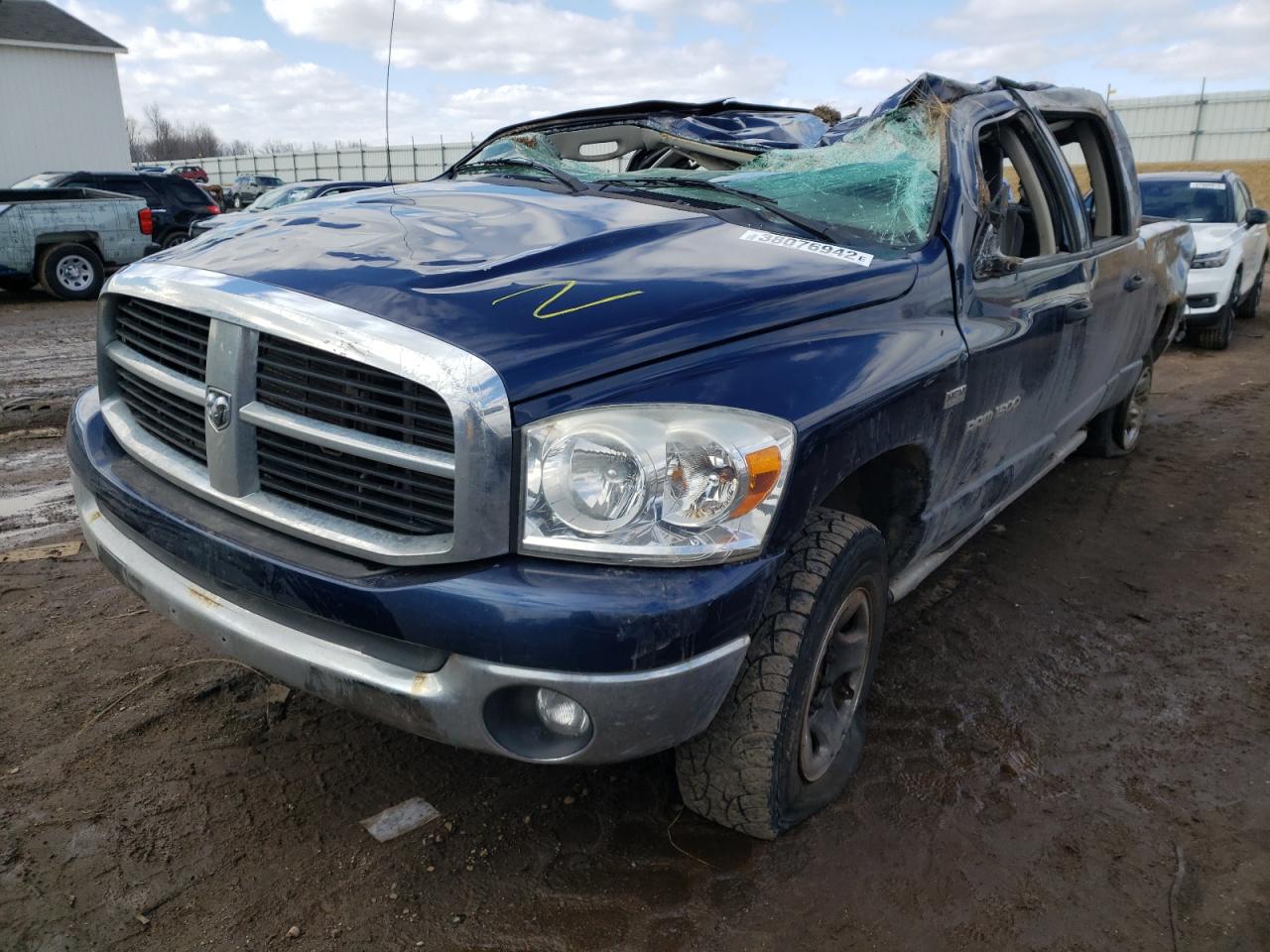 Photo 2 from auction – 2007 DODGE RAM 1500 with VIN 3D7KS19D47G765478