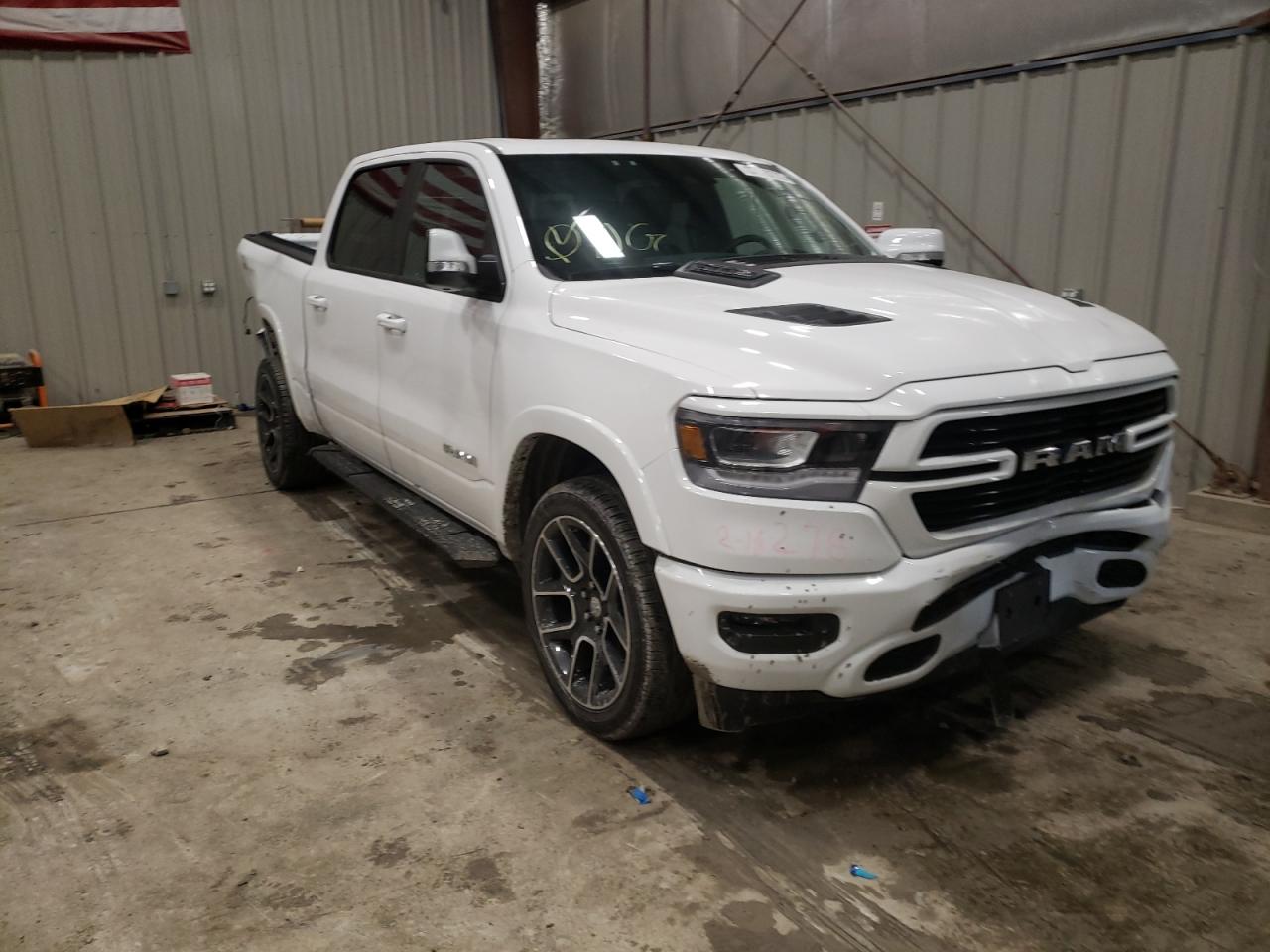 RAM 1500 LARAM 2021 with VIN 1C6SRFJT2MN534904 - Photo from auction