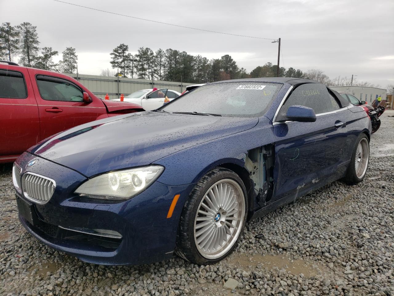 Photo 2 from auction – 2012 BMW 650 I with VIN WBALZ3C59CDL71521