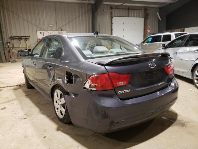 Photo 3 from auction – 2009 KIA OPTIMA with VIN KNAGE228795327734