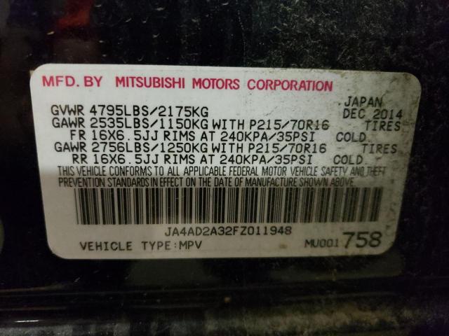 Photo 10 from auction – 2015 MITSUBISHI OUTLANDER with VIN JA4AD2A32FZ011948
