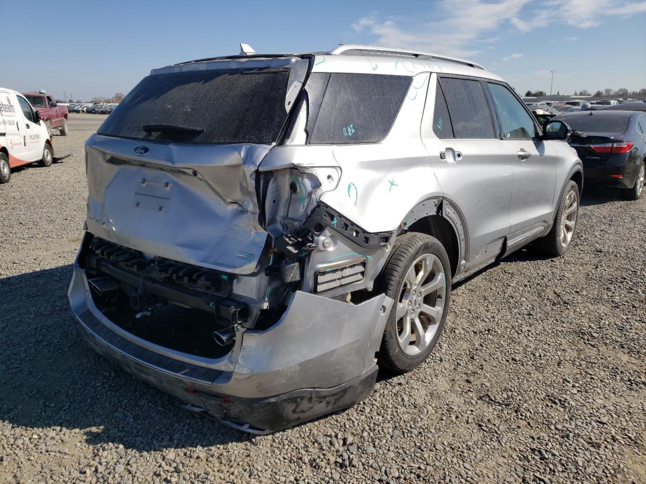 Photo 4 from auction – 2020 FORD EXPLORER P with VIN 1FM5K8HC5LGA07403
