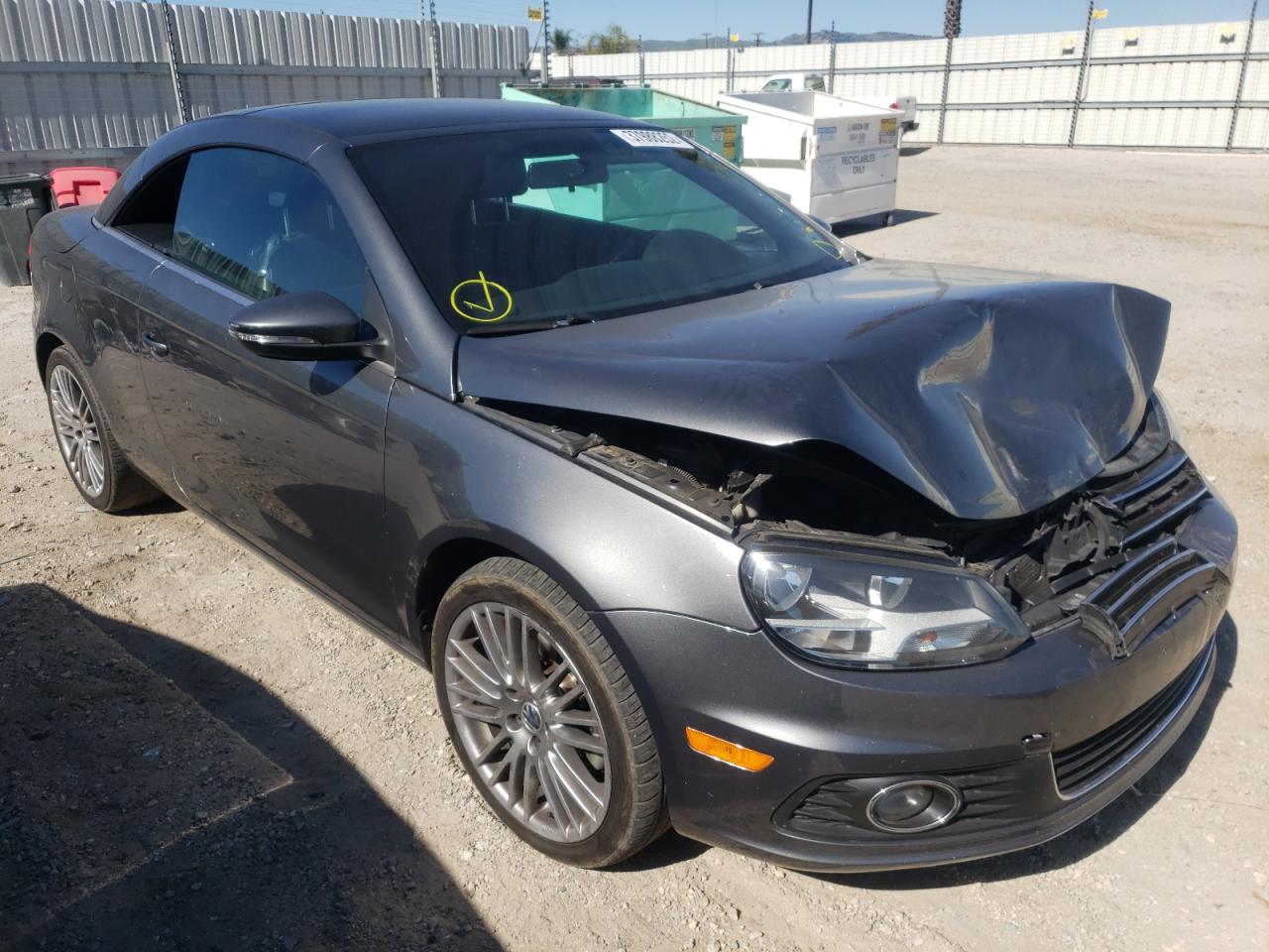 VOLKSWAGEN EOS KOMFOR 2012 with VIN WVWBW7AH5CV006548 - Photo from auction