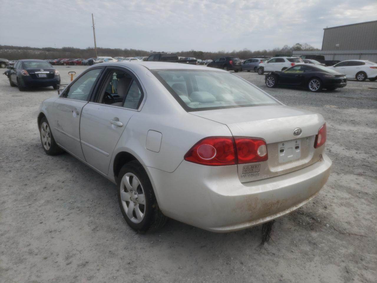 Photo 3 from auction – 2007 KIA OPTIMA LX with VIN KNAGE123075126754