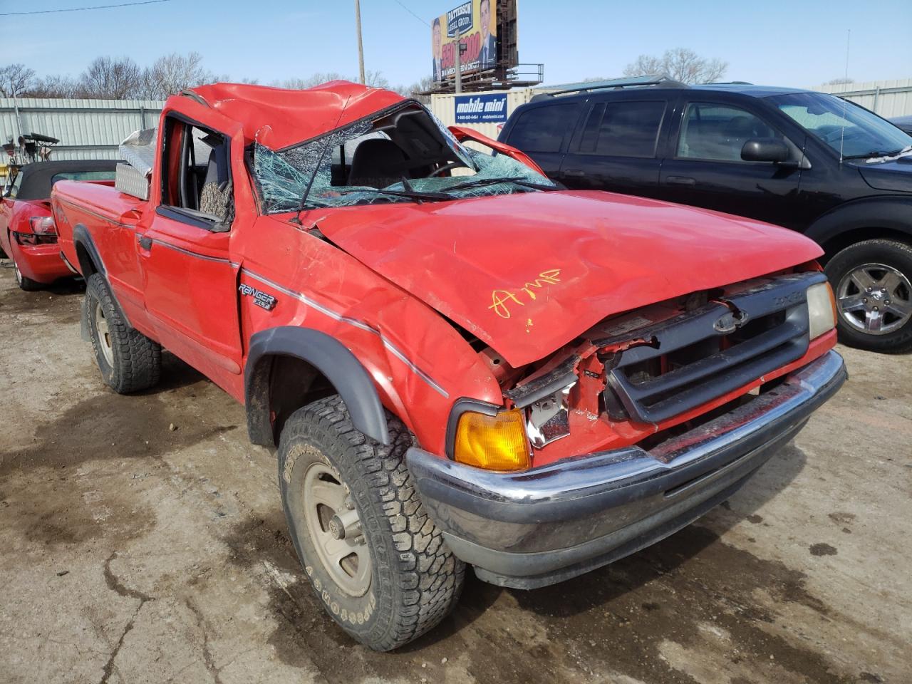 Photo 9 from auction – 1993 FORD RANGER with VIN 1FTCR11X4PUB69574