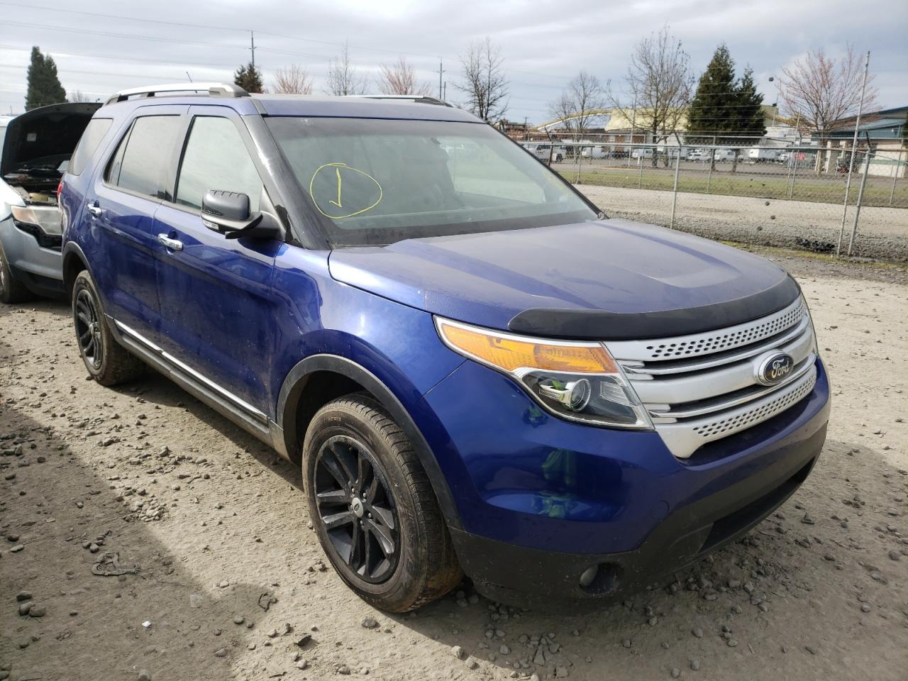 FORD EXPLORER X 2013 with VIN 1FM5K8D84DGB08838 - Photo from auction
