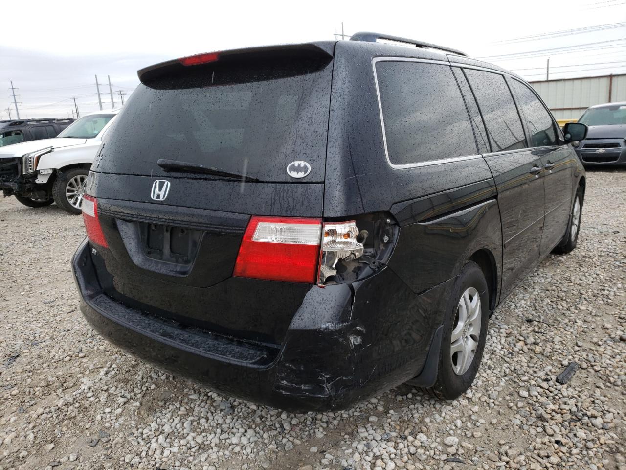 Photo 4 from auction – 2007 HONDA ODYSSEY EX with VIN 5FNRL38687B097145