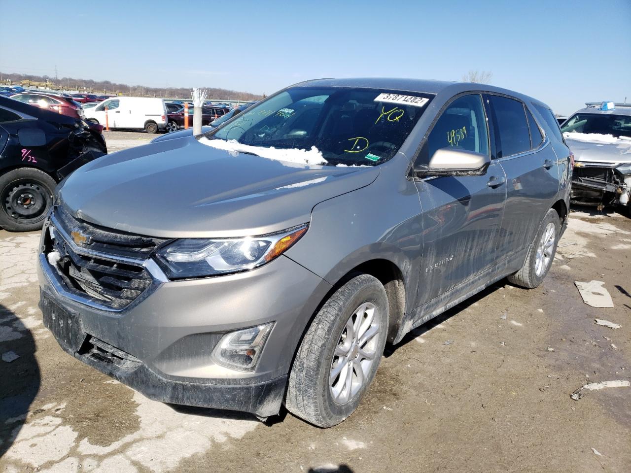 Photo 2 from auction – 2018 CHEVROLET EQUINOX LT with VIN 3GNAXJEV4JS641907