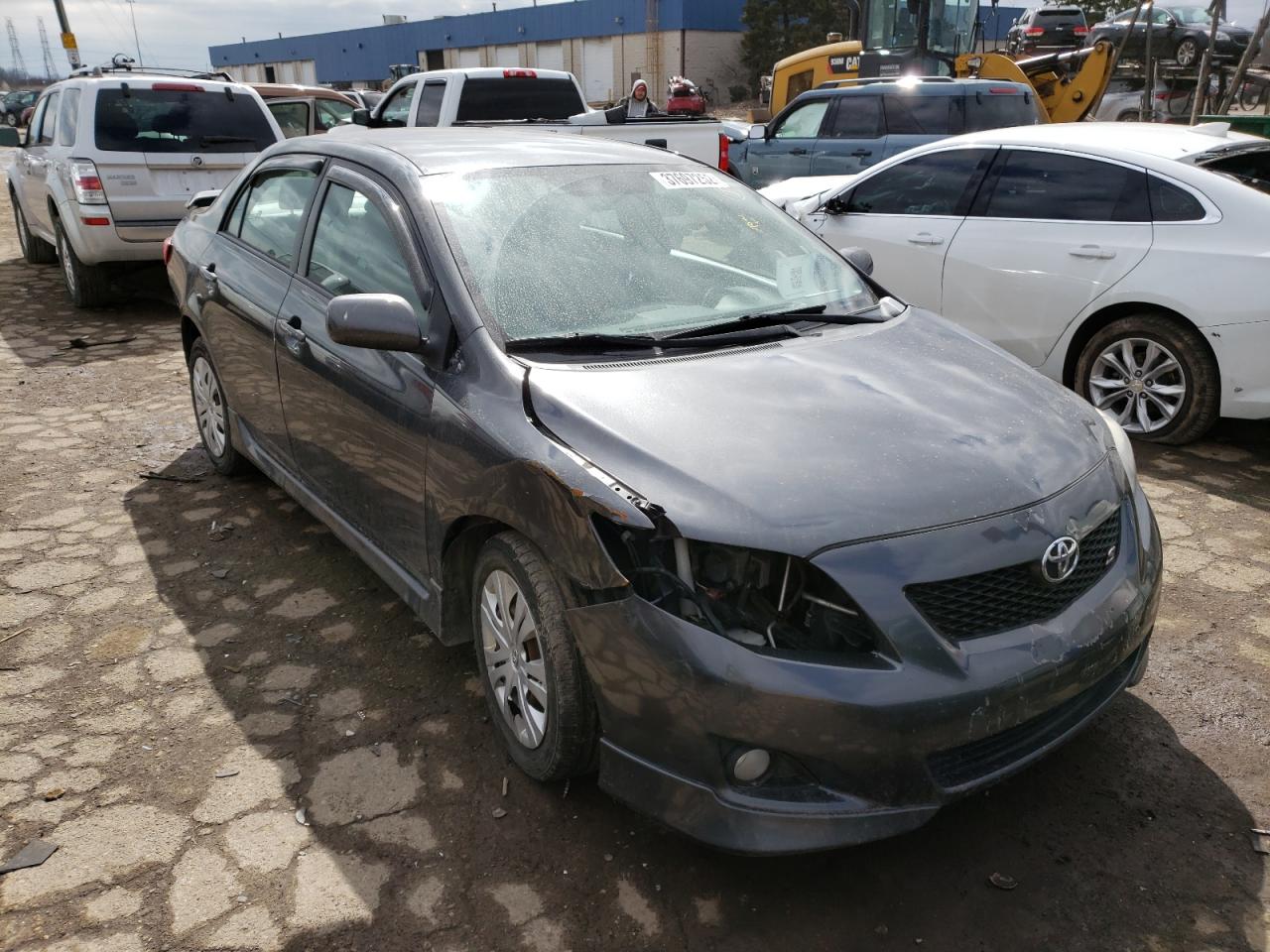 TOYOTA COROLA 2009 with VIN 2T1BU40EX9C114574 - Photo from auction