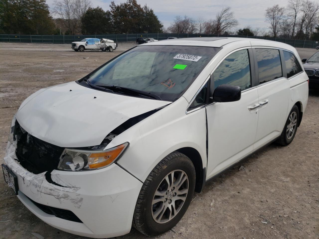Photo 2 from auction – 2011 HONDA ODYSSEY EX with VIN 5FNRL5H65BB026568