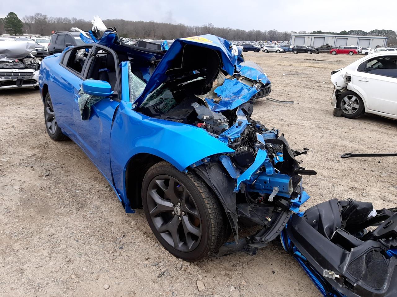 DODGE CHARGER SX 2019 with VIN 2C3CDXBG9KH635841 - Photo from auction