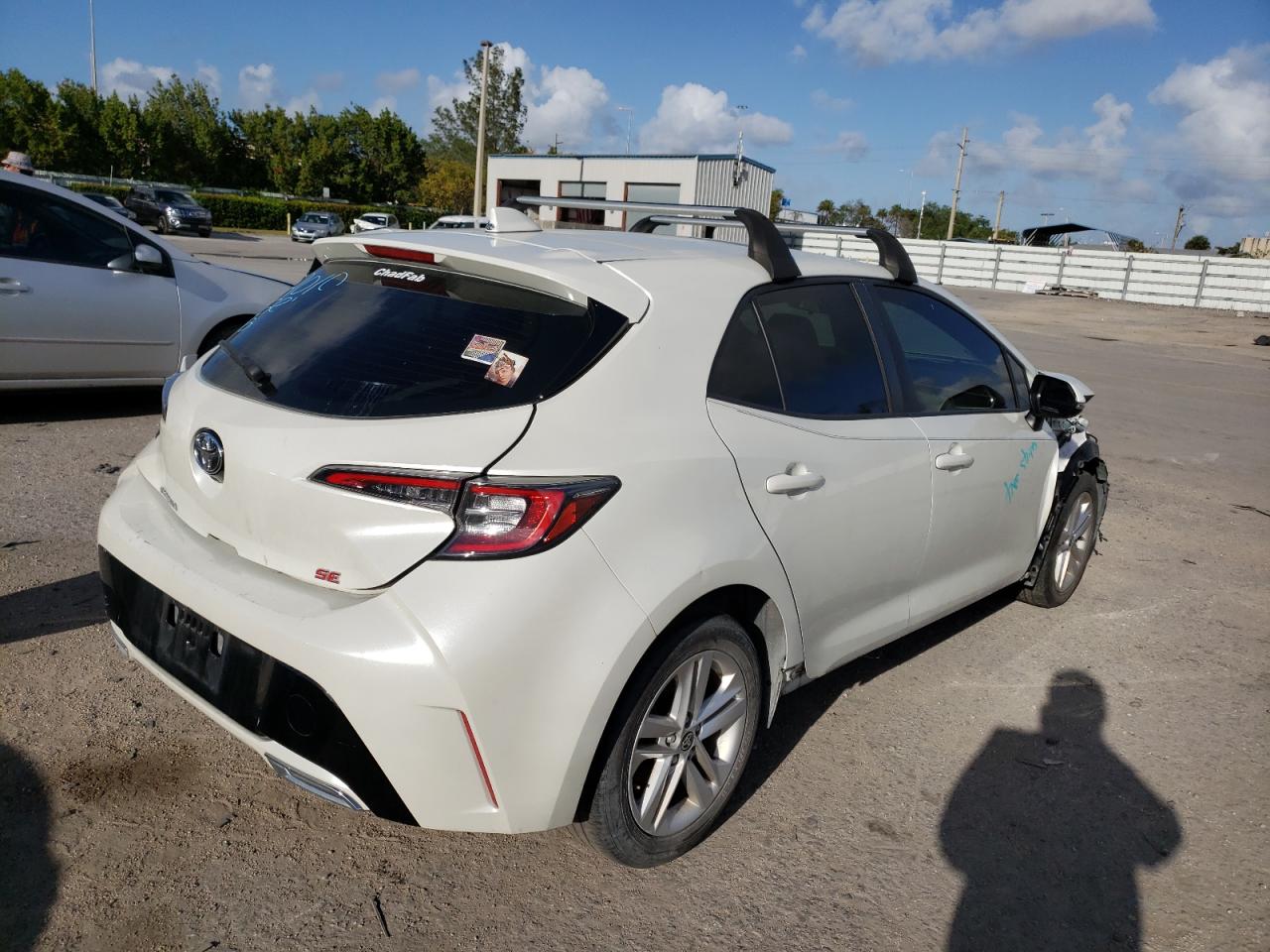 Photo 4 from auction – 2019 TOYOTA COROLLA SE with VIN JTNK4RBE0K3058780