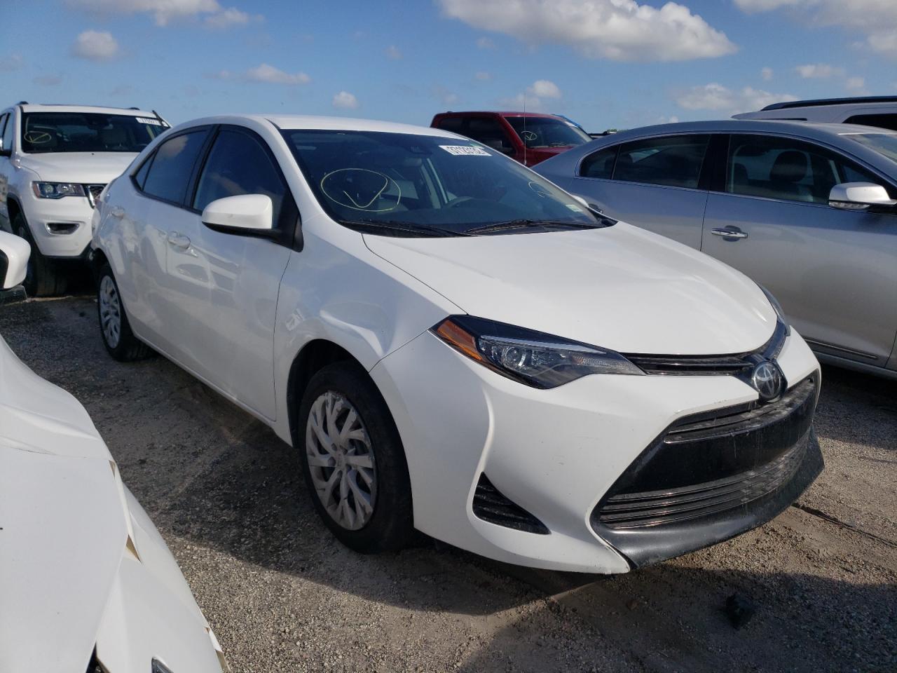 Photo 1 from auction – 2018 TOYOTA COROLLA L with VIN 2T1BURHE6JC046909