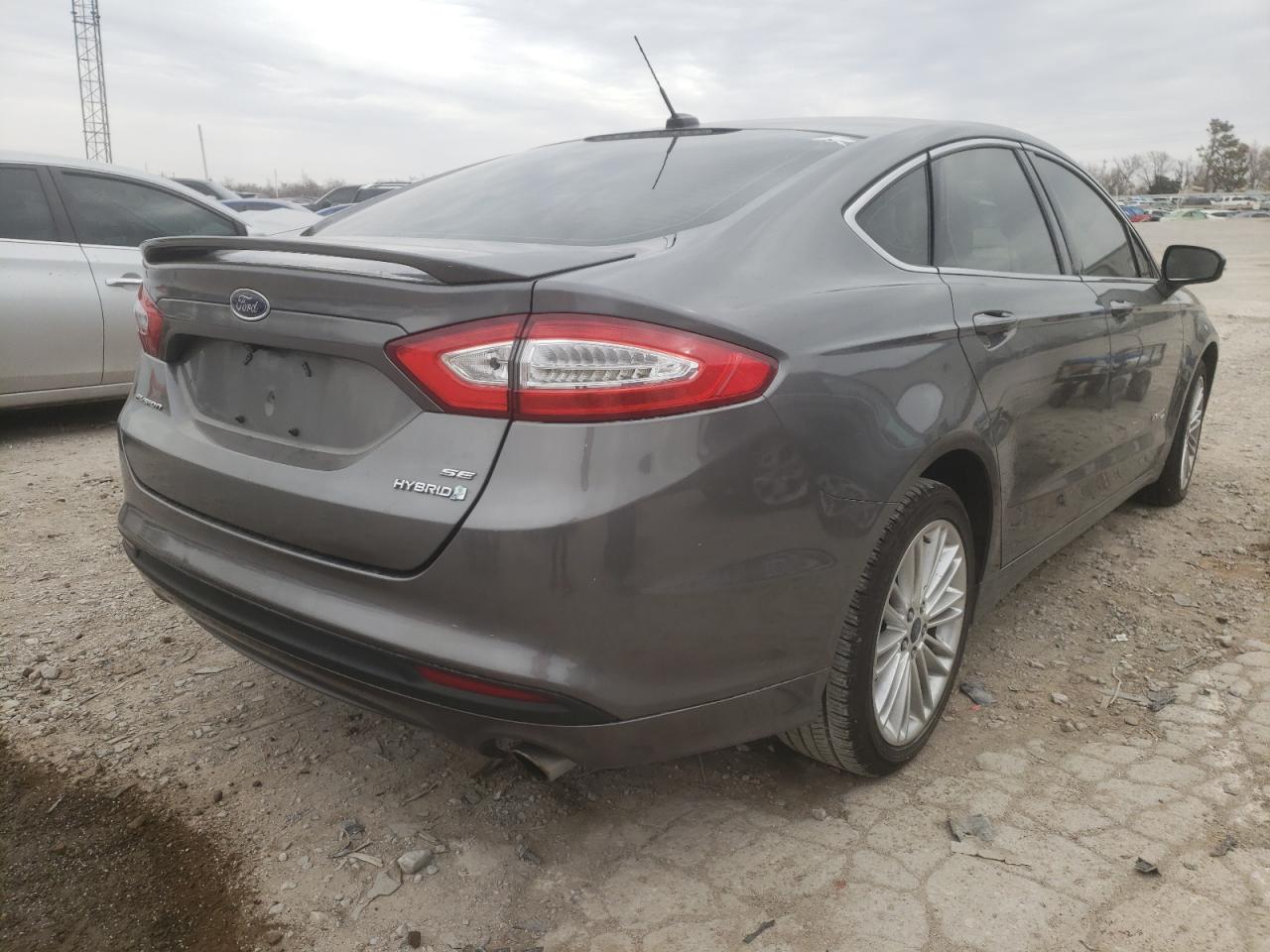 Photo 4 from auction – 2014 FORD FUSION SE with VIN 3FA6P0LU1ER372934