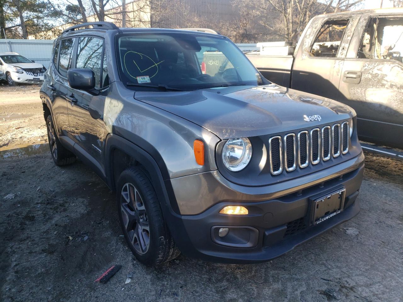 JEEP RENEGADE L 2016 with VIN ZACCJBBT9GPC55571 - Photo from auction