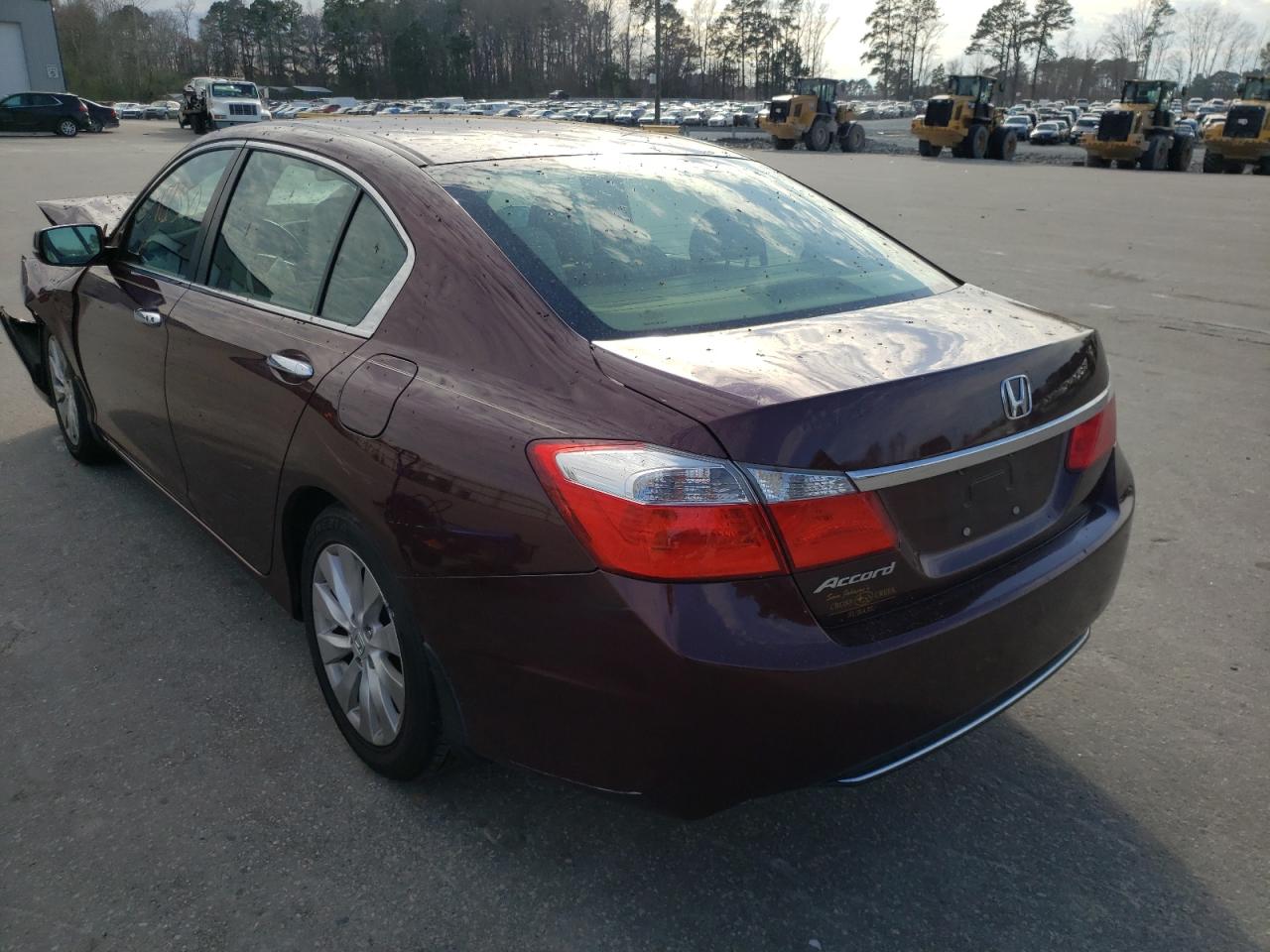 Photo 3 from auction – 2014 HONDA ACCORD EX with VIN 1HGCR2F76EA169316