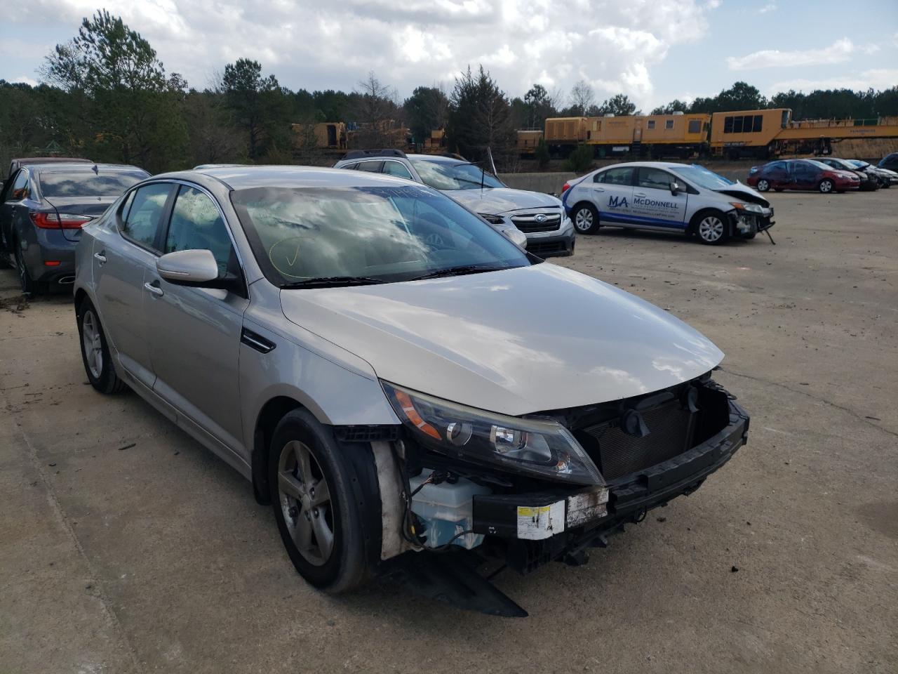 Photo 1 from auction – 2014 KIA OPTIMA LX with VIN 5XXGM4A74EG297477