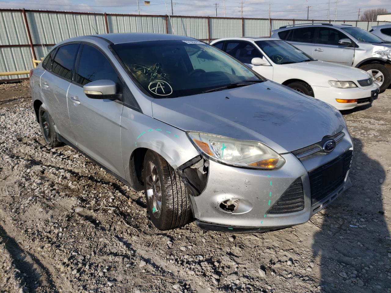 FORD FOCUS SE 2013 with VIN 1FADP3F25DL309707 - Photo from auction