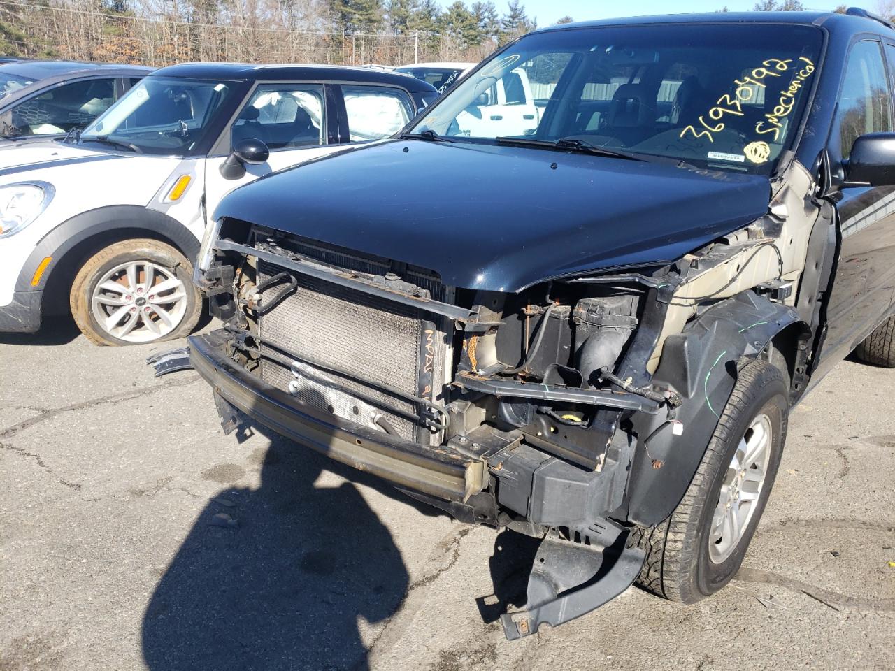 Photo 9 from auction – 2005 HONDA PILOT EXL with VIN 5FNYF18535B050195