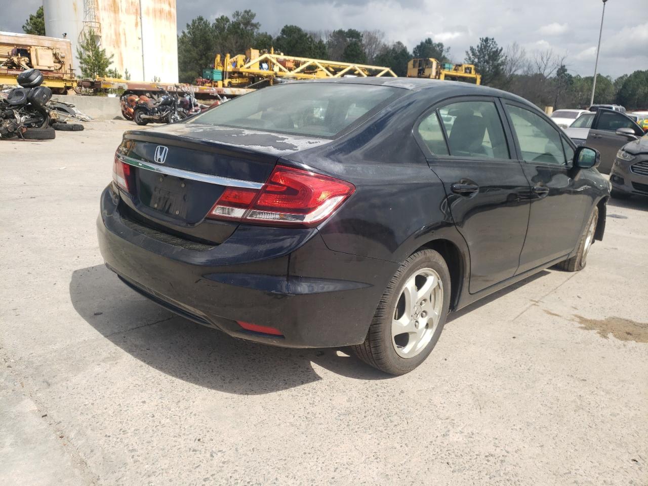 Photo 4 from auction – 2013 HONDA CIVIC LX with VIN 2HGFB2F56DH533007