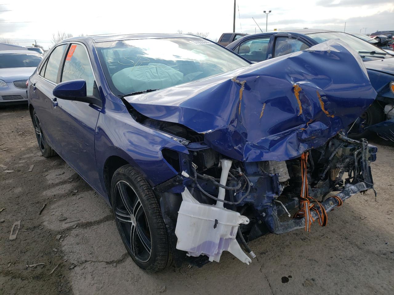 TOYOTA CAMRY LE 2016 with VIN 4T1BF1FKXGU578093 - Photo from auction