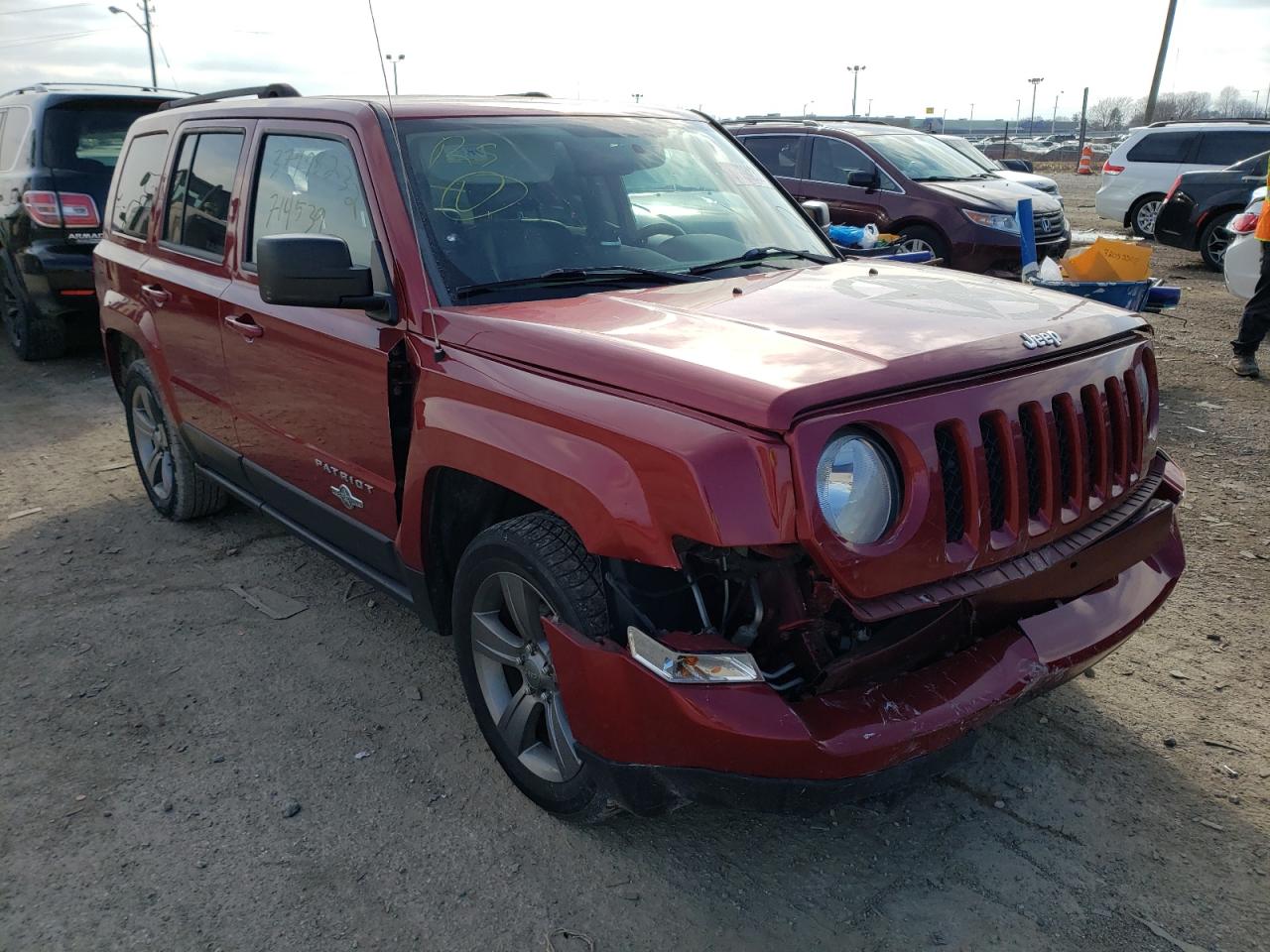 JEEP PATRIOT LA 2014 with VIN 1C4NJPFB4ED714539 - Photo from auction