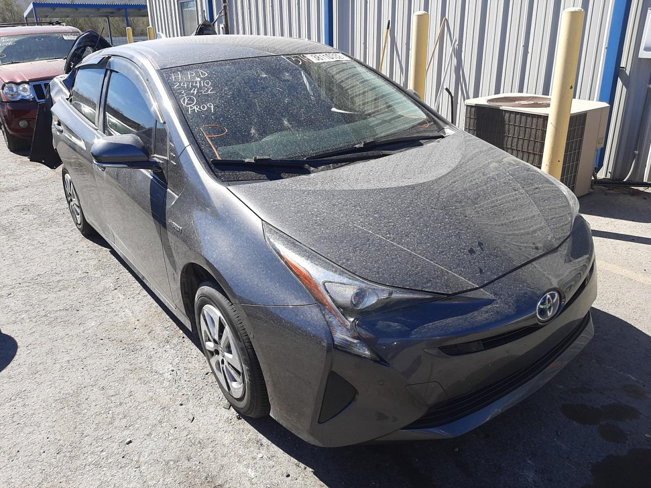 TOYOTA PRIUS 2018 with VIN JTDKBRFU1J3072956 - Photo from auction