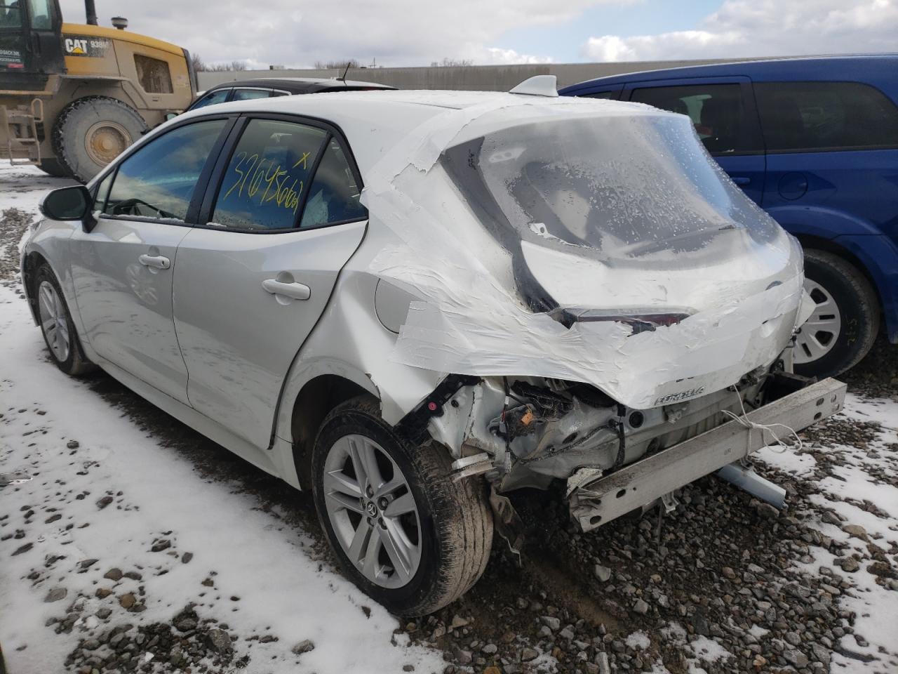 Photo 3 from auction – 2021 TOYOTA COROLLA SE with VIN JTND4MBE4M3113519