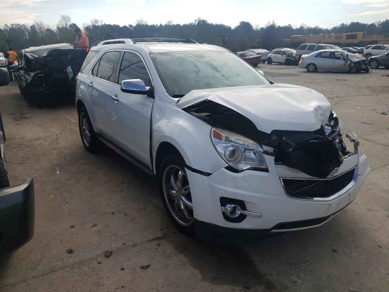 CHEVROLET EQUINOX LT 2011 with VIN 2GNALFEC7B1162336 - Photo from auction