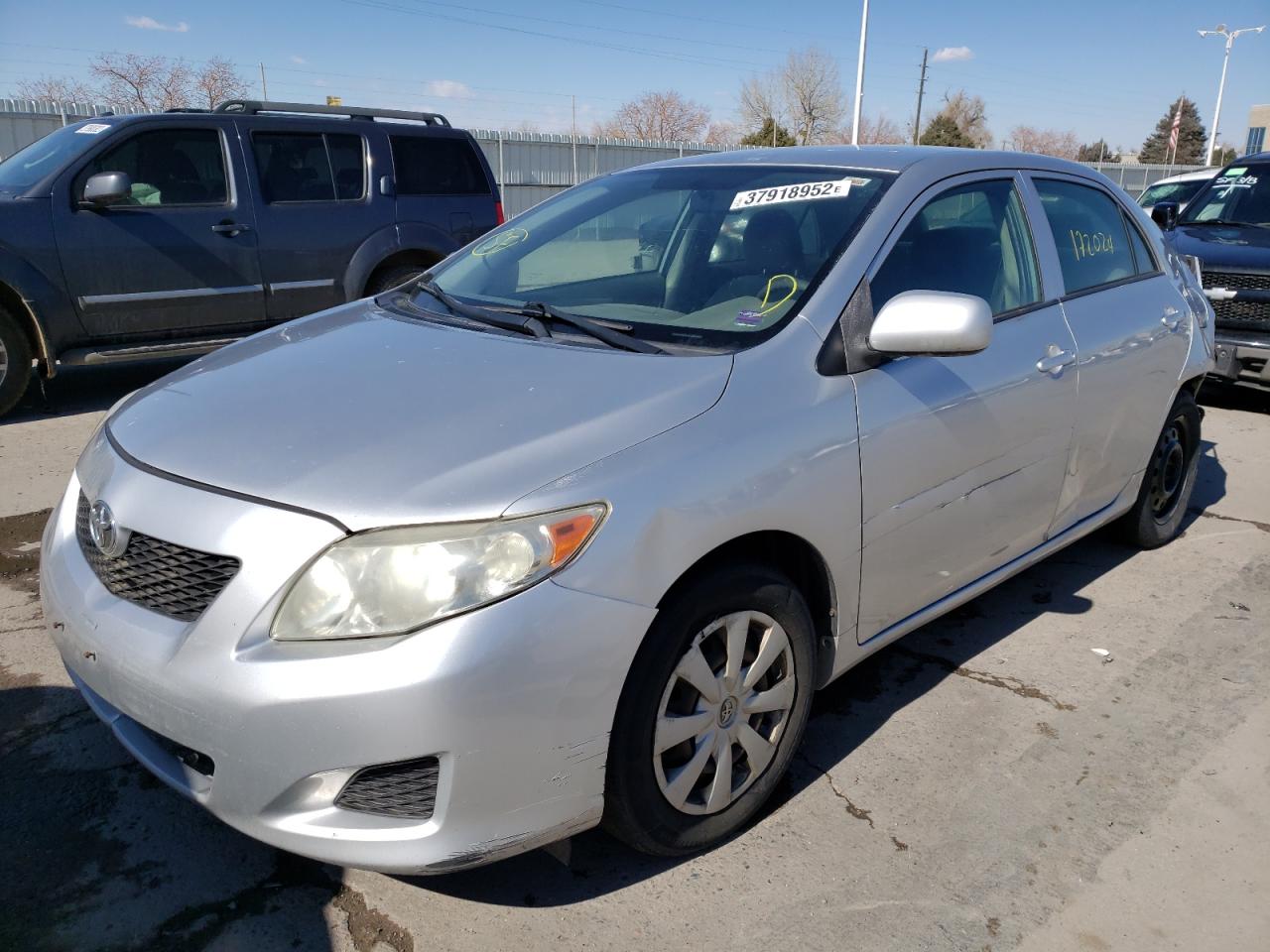 Photo 2 from auction – 2009 TOYOTA COROLLA BA with VIN JTDBL40E49J036736