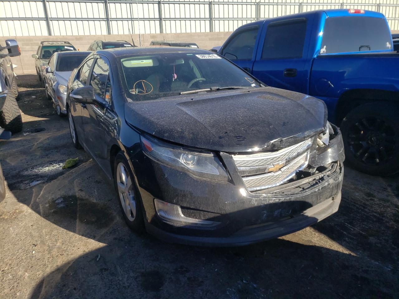 CHEVROLET VOLT 2013 with VIN 1G1RB6E44DU103784 - Photo from auction