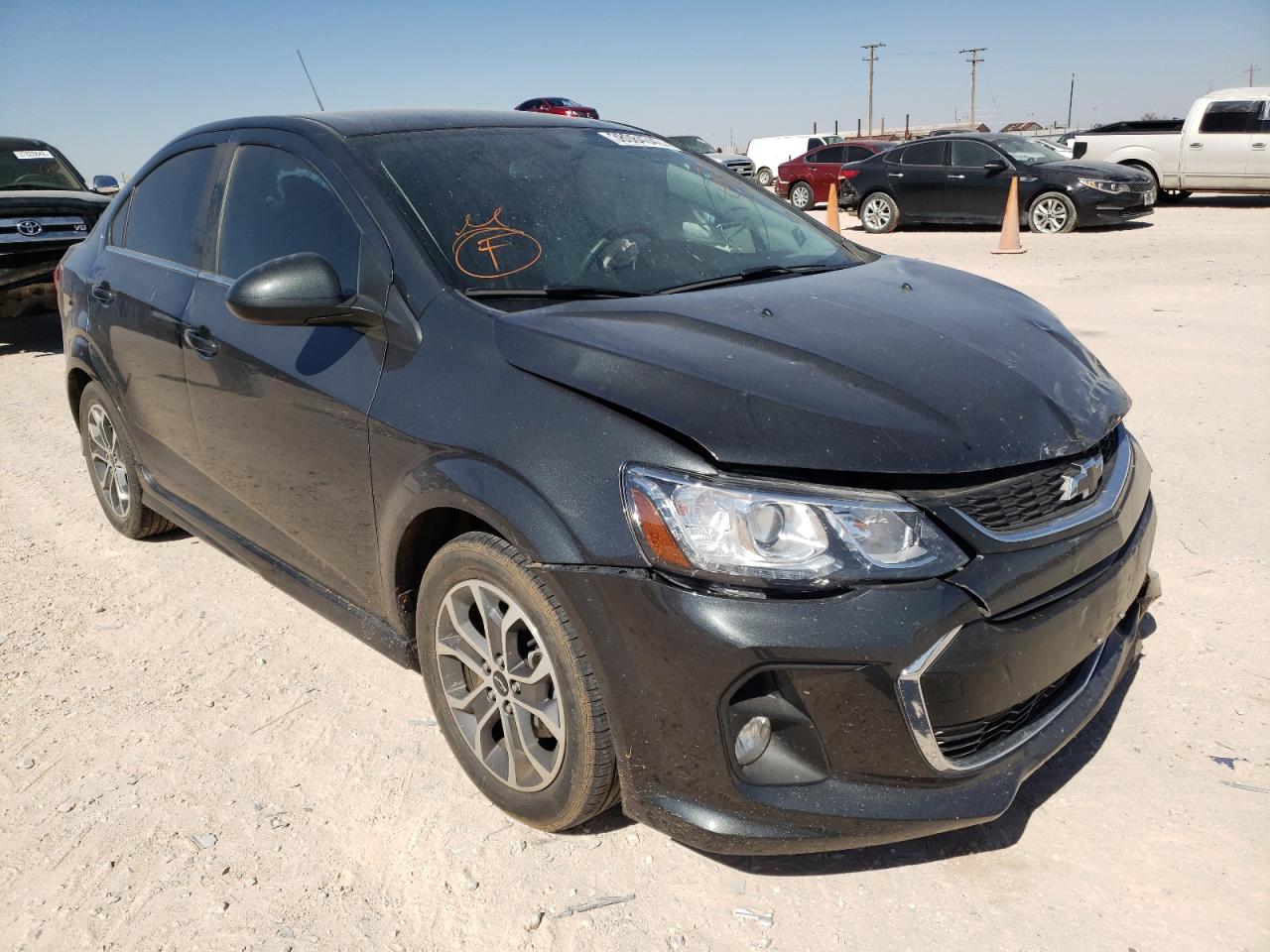 Photo 1 from auction – 2018 CHEVROLET SONIC LT with VIN 1G1JD5SH6J4120316