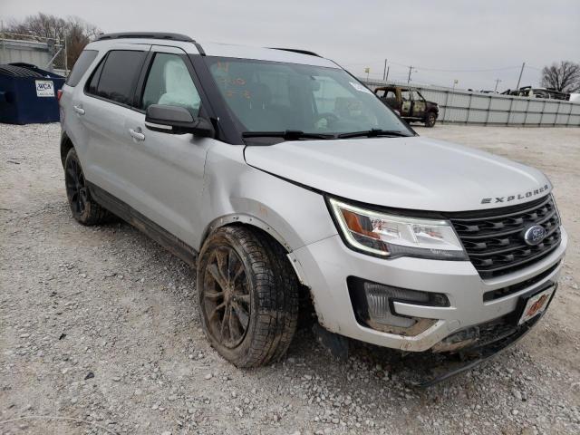 FORD EXPLORER X 2017 with VIN 1FM5K8D82HGC76662 - Photo from auction
