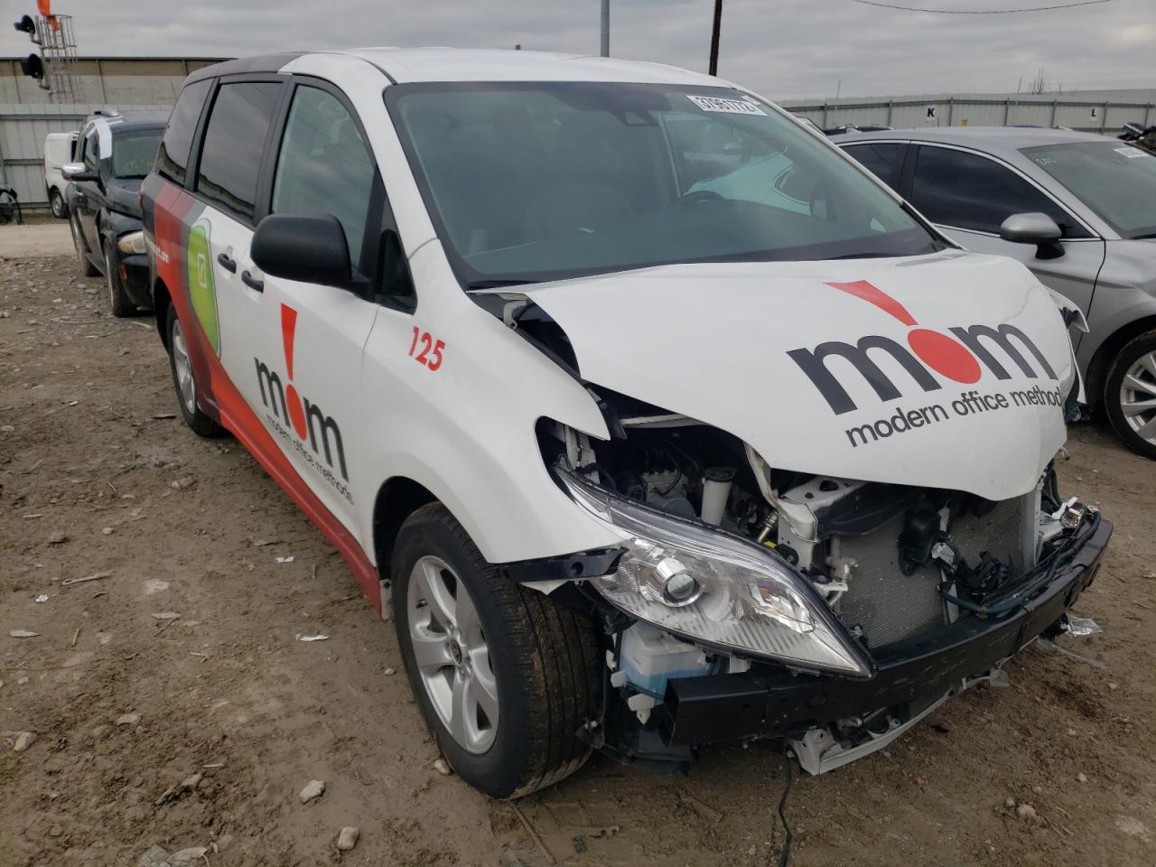 Photo 1 from auction – 2020 TOYOTA SIENNA L with VIN 5TDZZ3DC9LS086154