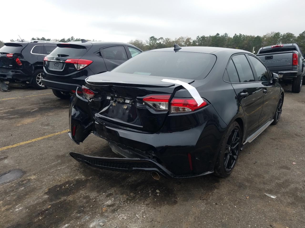 Photo 4 from auction – 2021 TOYOTA COROLLA SE with VIN 5YFM4MCE7MP076198