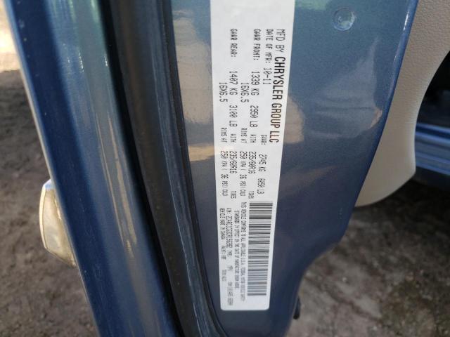 Photo 10 from auction – 2012 CHRYSLER TOWN & COU with VIN 2C4RC1CG3CR156282