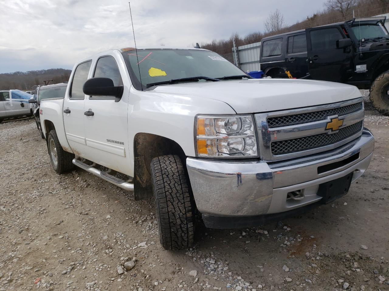 CHEVROLET SILVERADO 2012 with VIN 3GCPKSE75CG273736 - Photo from auction