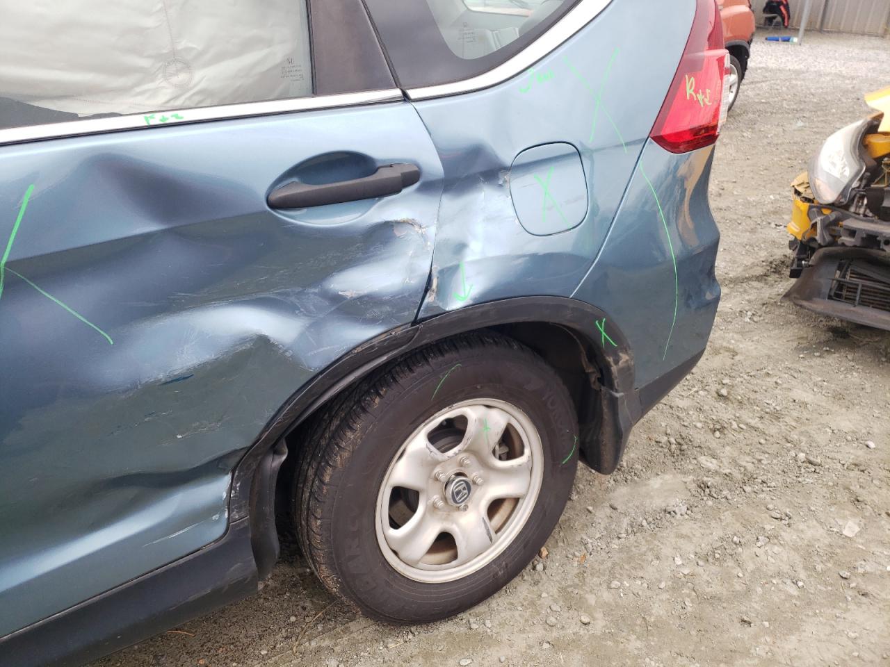 Photo 9 from auction – 2015 HONDA CR-V LX with VIN 5J6RM4H30FL076871
